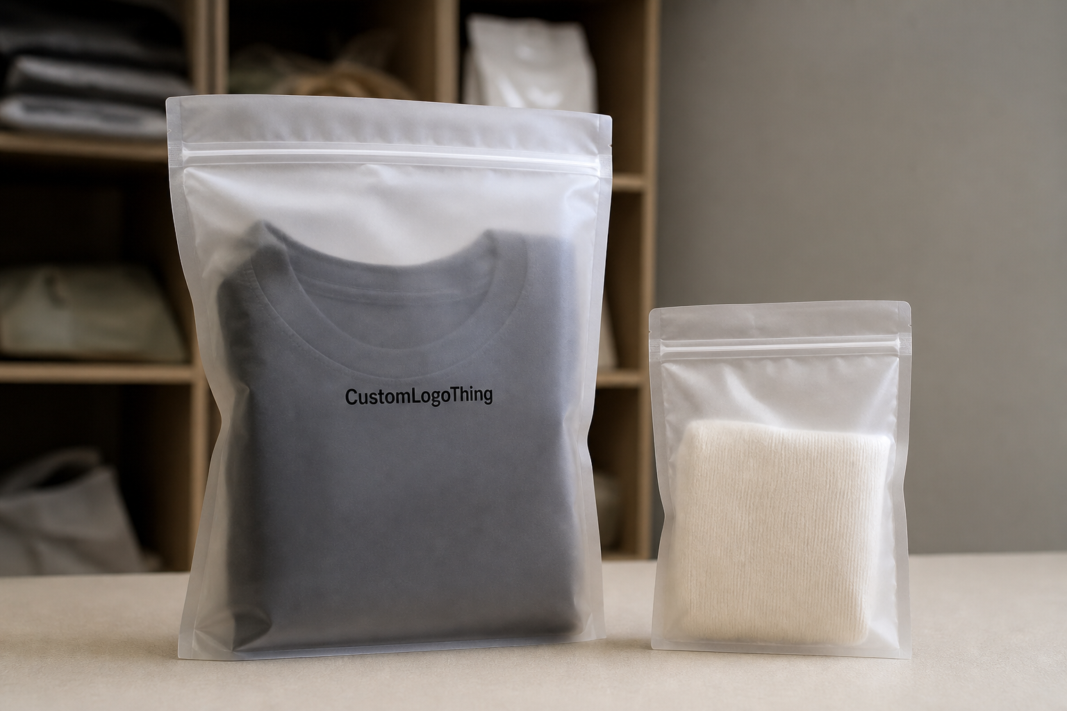 Frosted Zipper Bags Minimum Order Quantity: Order Smarter