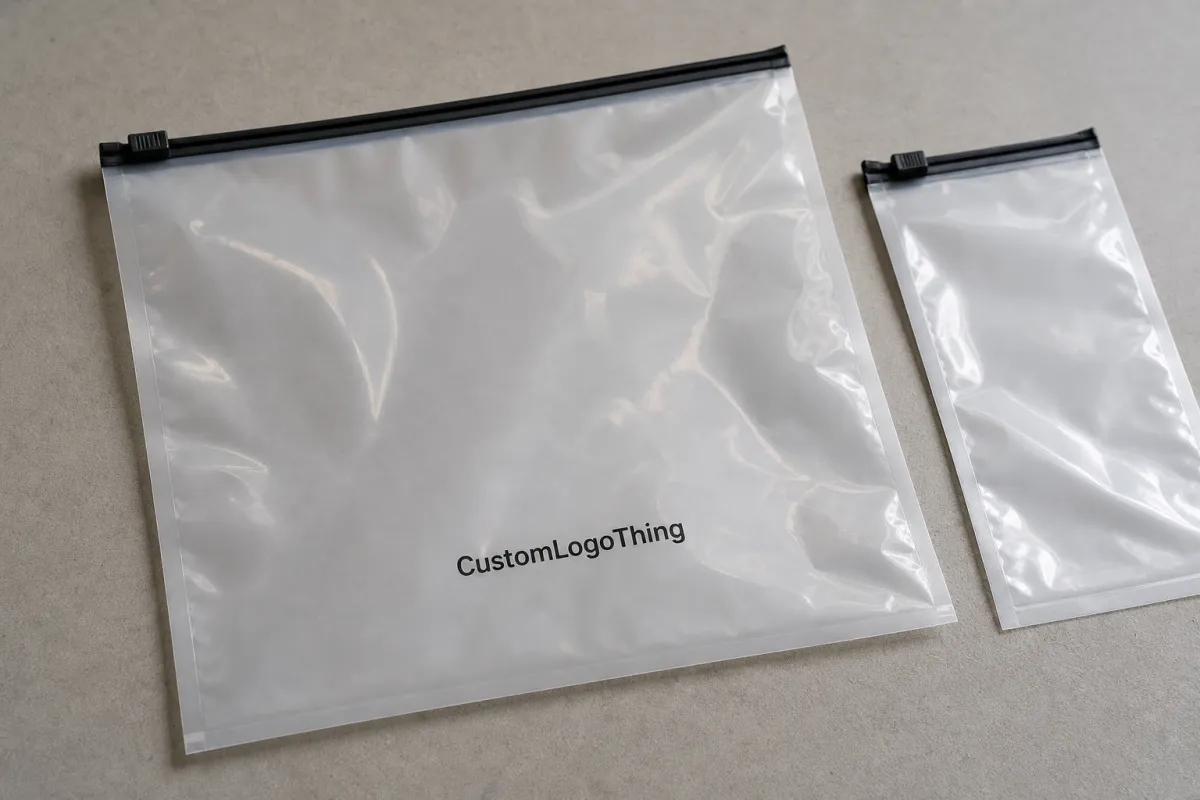 Buyer's Slider Lock Clothing Bags Sample Approval Checklist