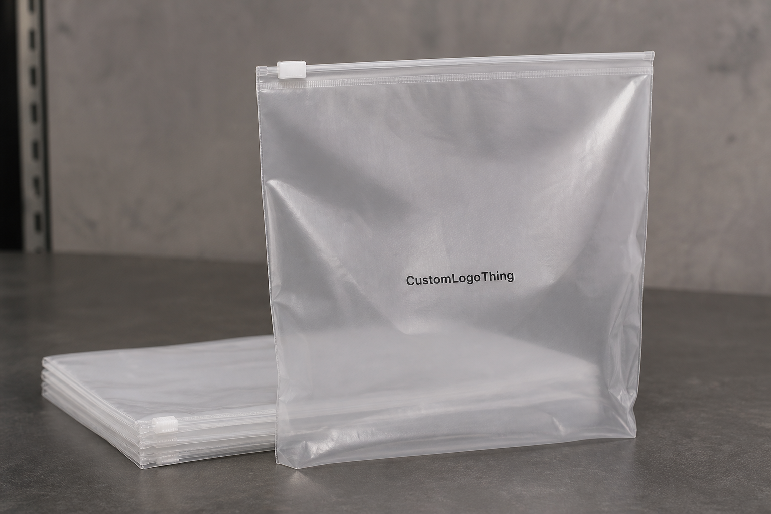 Private Label Slider Lock Clothing Bags Supplier Quotes