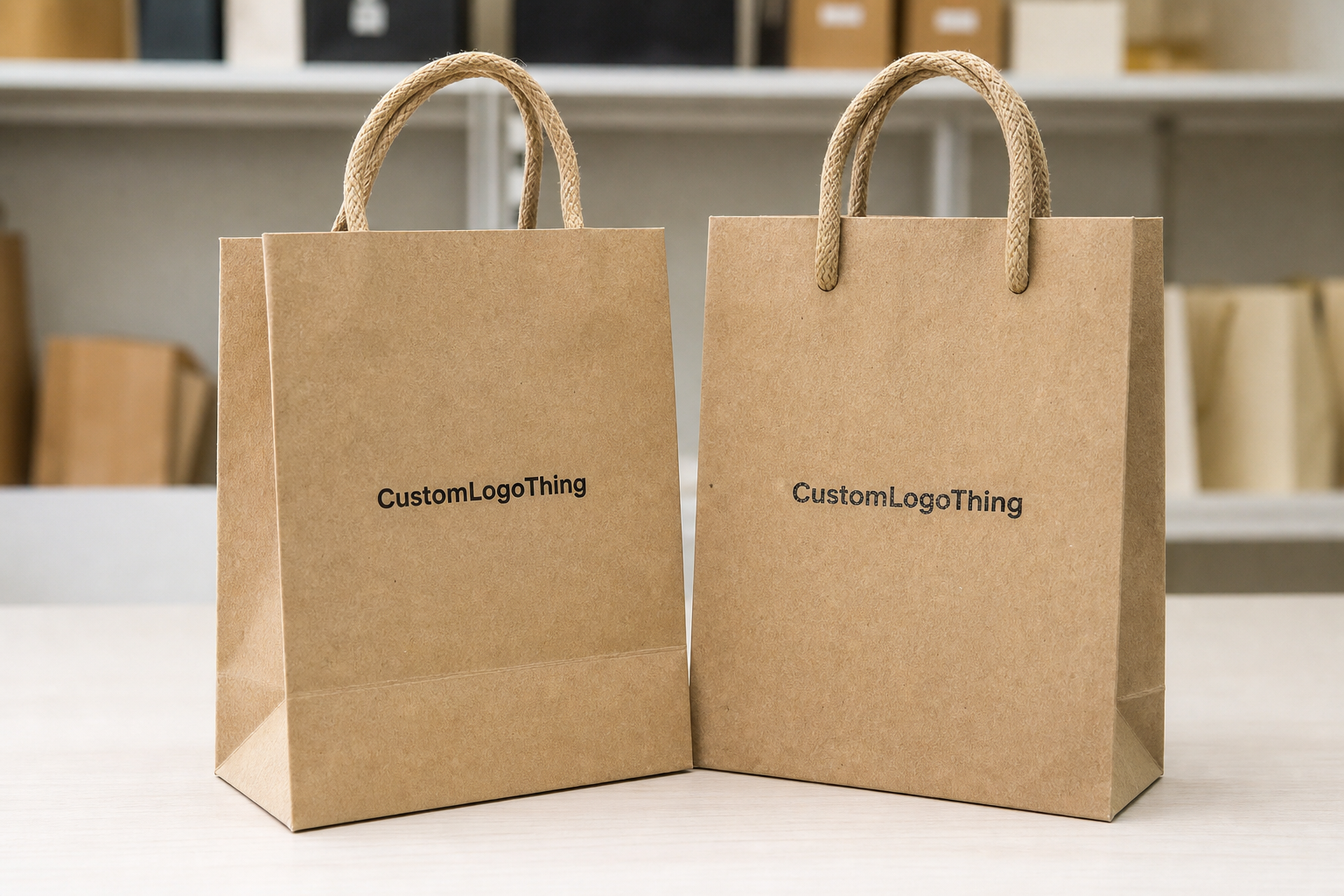 Small Retail Paper Bags Print Method Comparison for Buyers