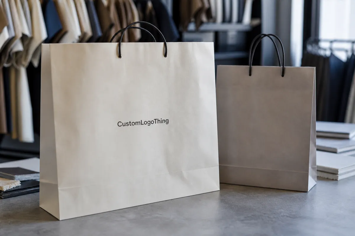 Custom Clothing Store Paper Bags: Print Method Comparison