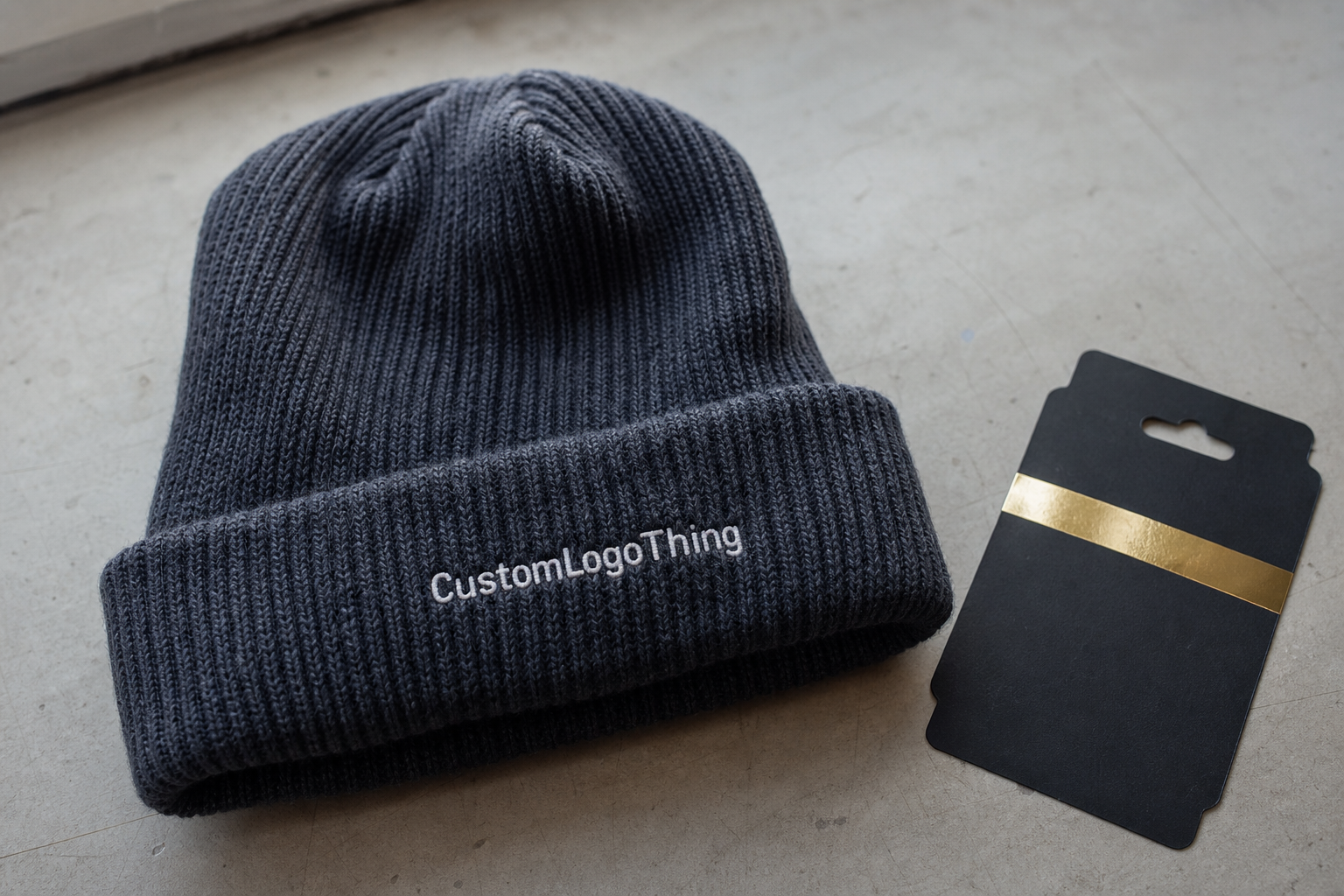 Ribbed Winter Hats Logo Placement Guide for Bulk Buyers