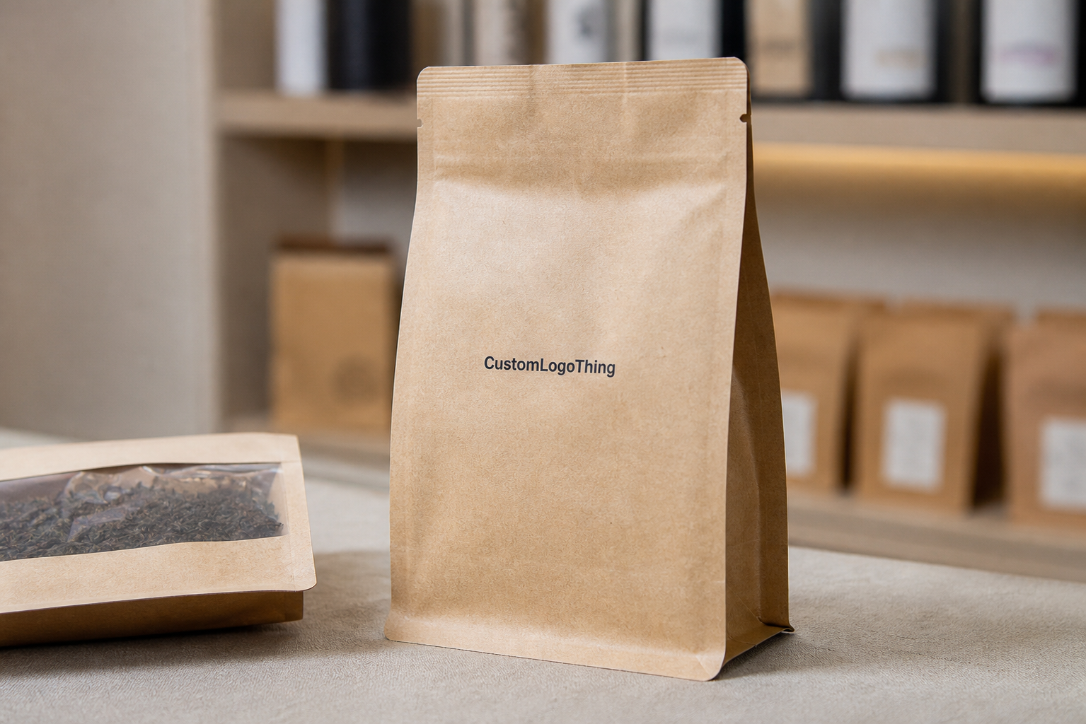 Tea Brand Kraft Paper Bags Material Guide for Buyers