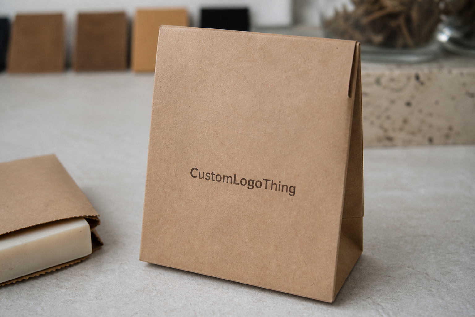 Soap Makers Kraft Paper Bags MOQ: Order With Confidence