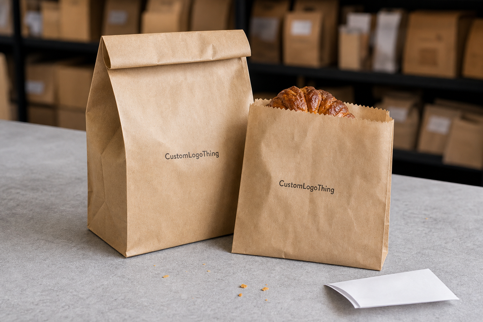Custom Bakery Paper Bags Wholesale Pricing for Bulk Orders