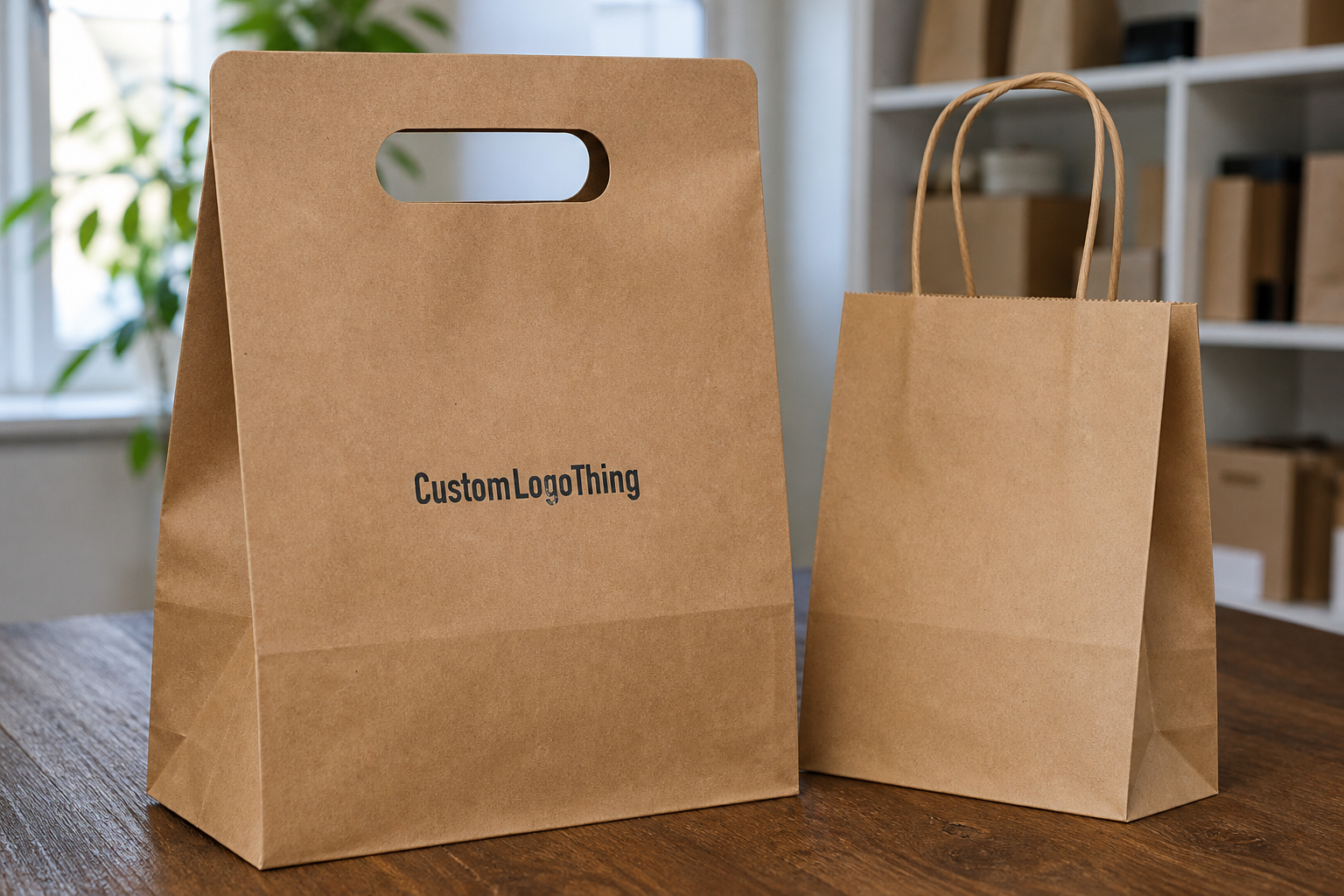 Takeout Paper Bags Handle Options Comparison for Buyers