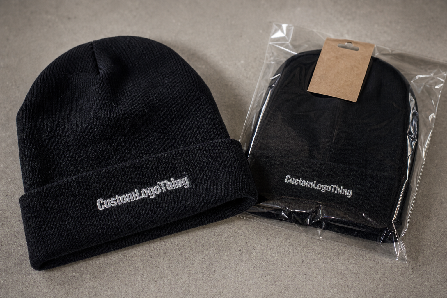 Custom Reflective Logo Beanies Bulk Order for Teams