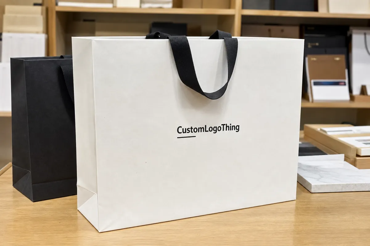 Takeout Paper Bags Low MOQ Custom Order for Brands