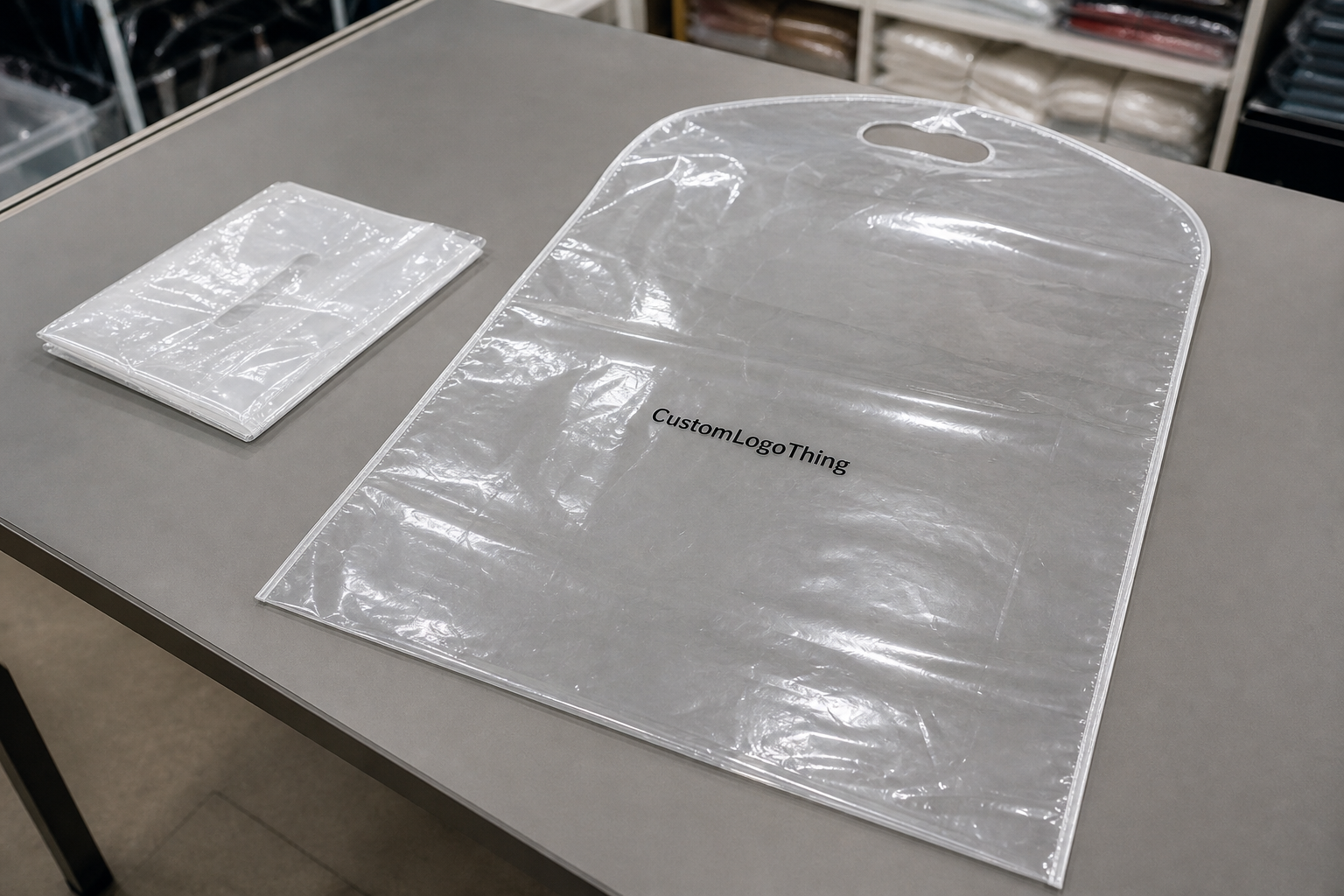 OEM Clear Garment Bags: Wholesale Pricing for Teams