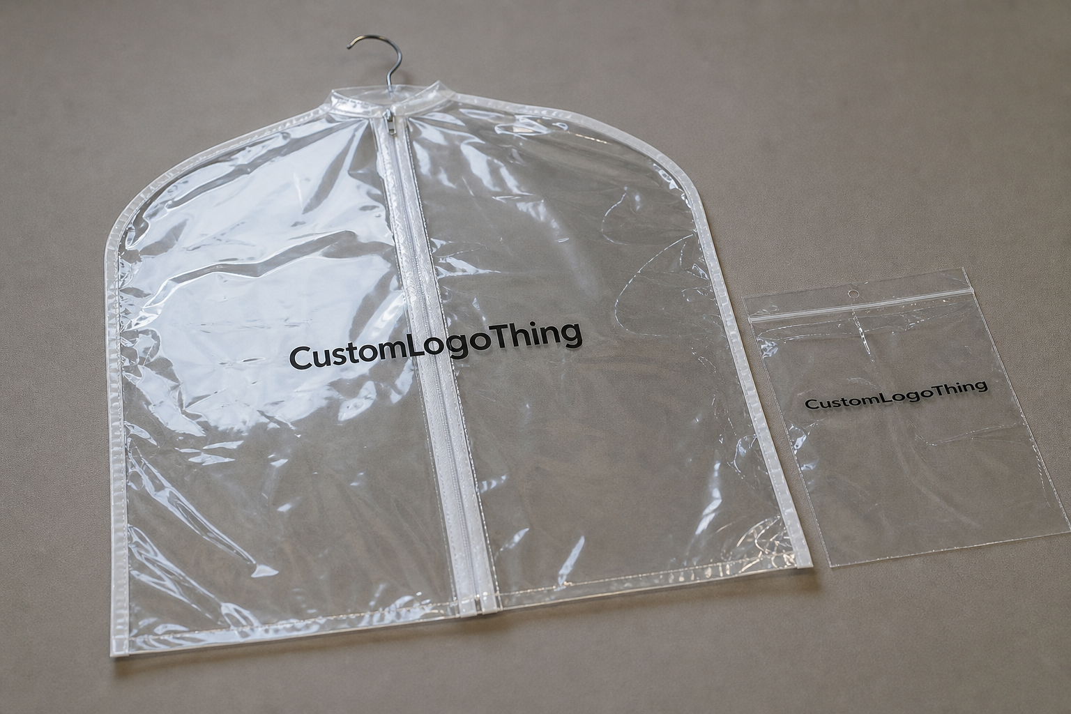 Clear Garment Bags Sample Approval for Cosmetics Brands