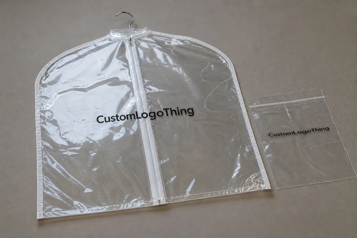Clear Garment Bags Sample Approval for Cosmetics Brands