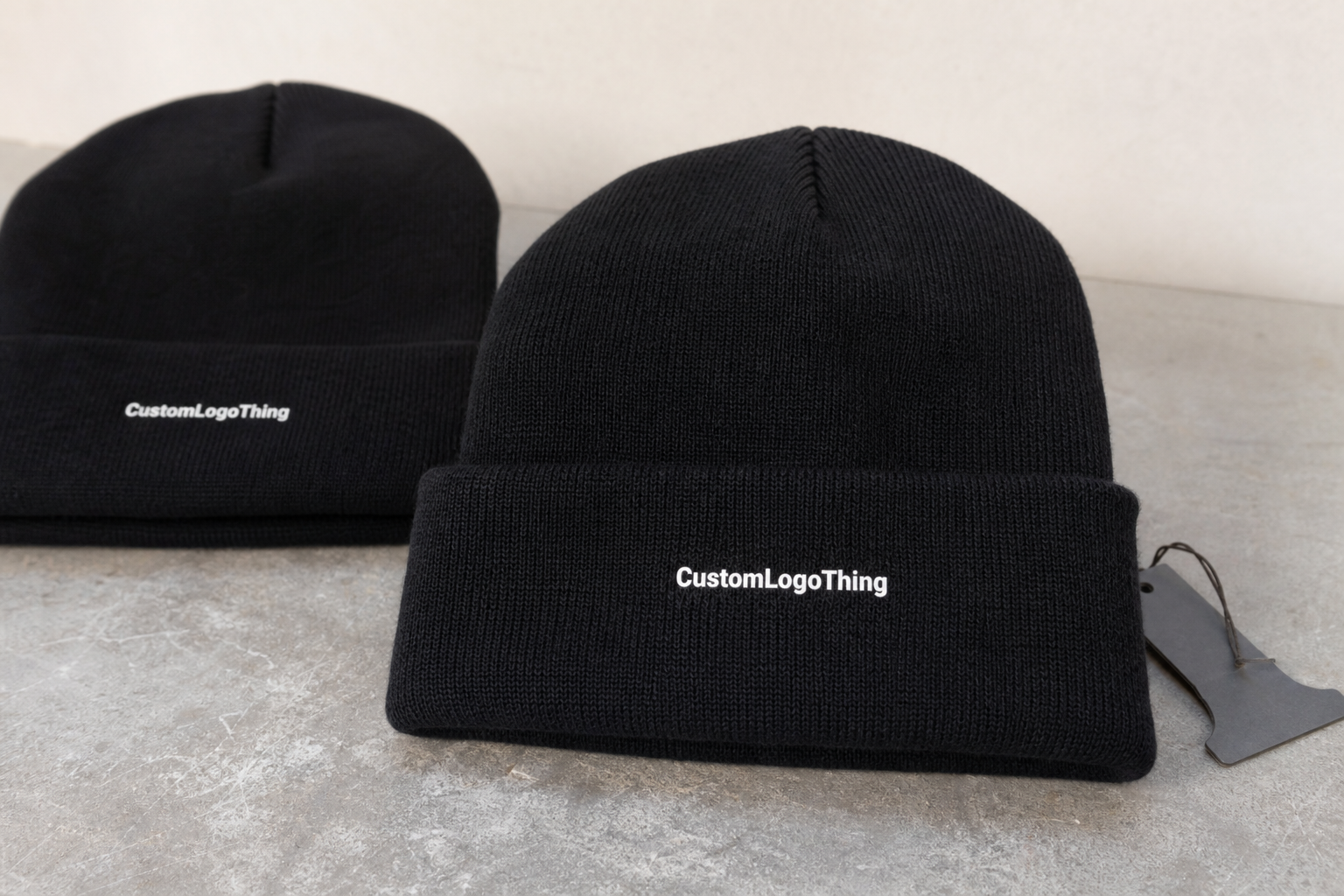 Logo Patch Beanies: Print Method Comparison to Order