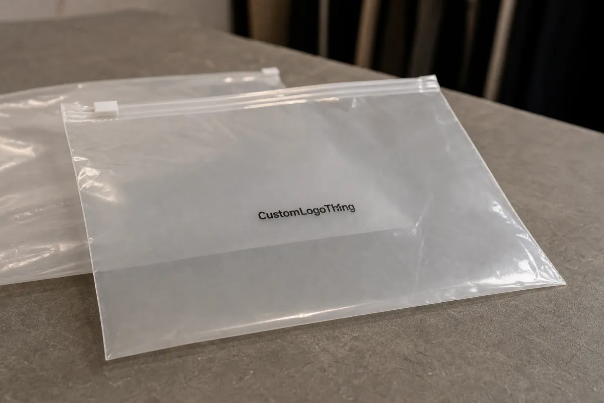 Private Label Slider Lock Clothing Bags Supplier Guide