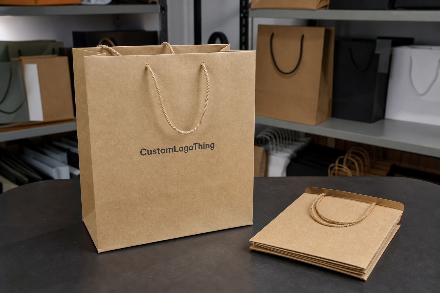 Small Retail Paper Bags Unit Cost Breakdown & Ordering