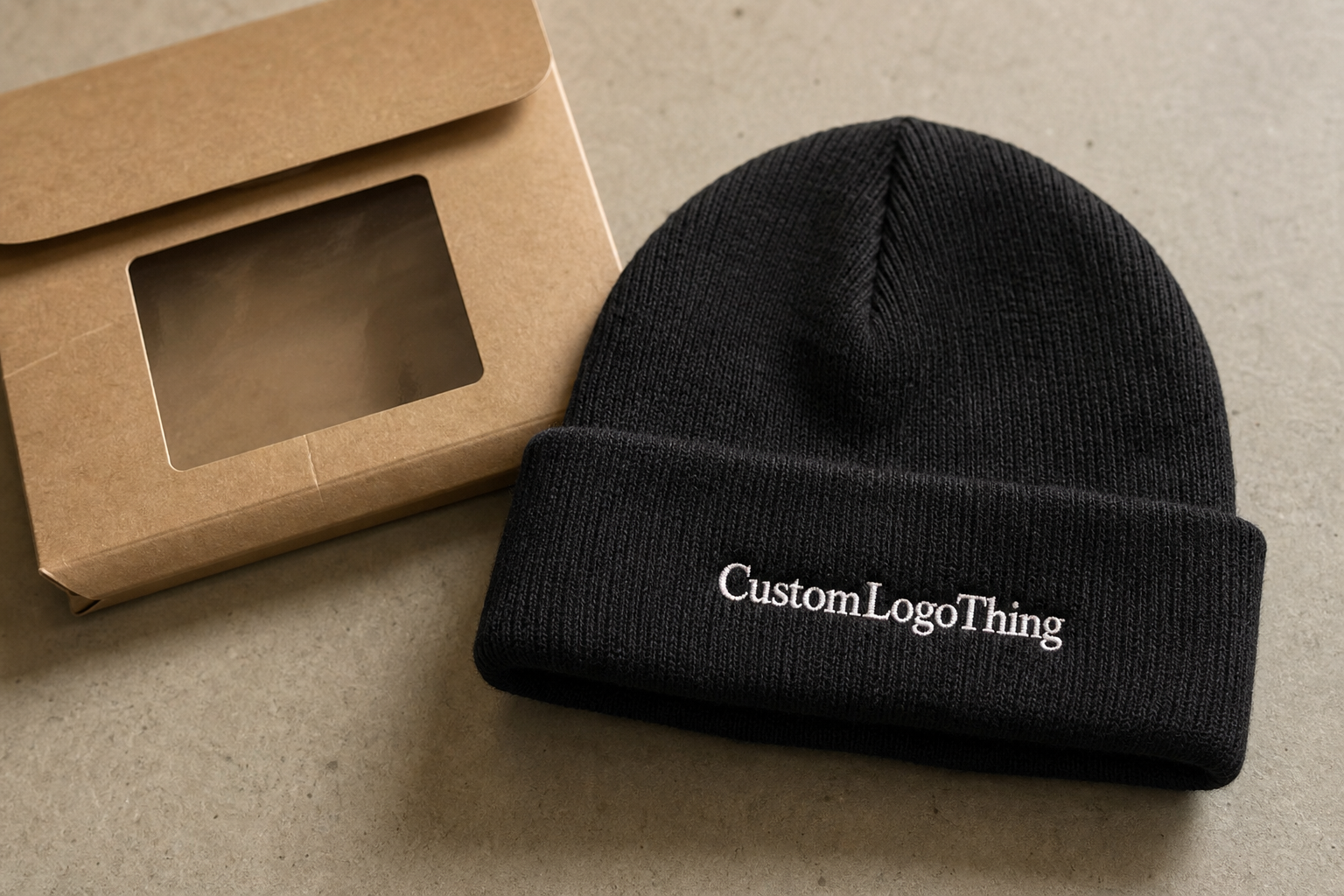 Buy Custom Beanies for Coffee Shops With Your Logo