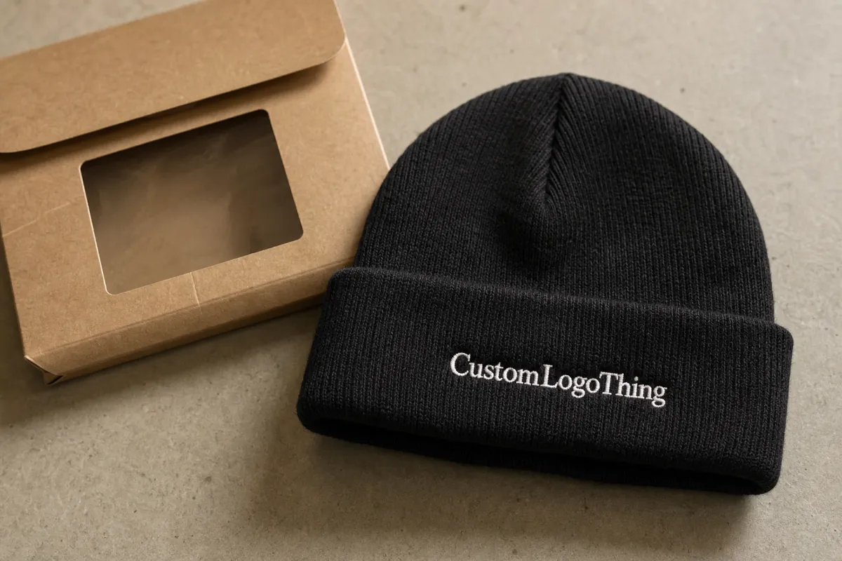 Buy Custom Beanies for Coffee Shops With Your Logo
