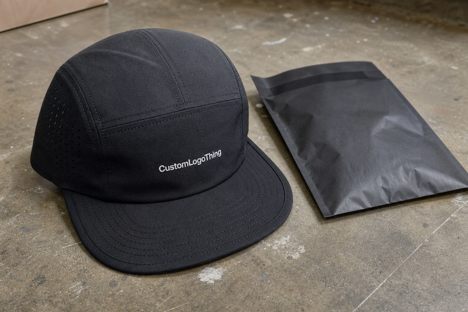 Custom Five-Panel Caps for Fitness Brands to Order