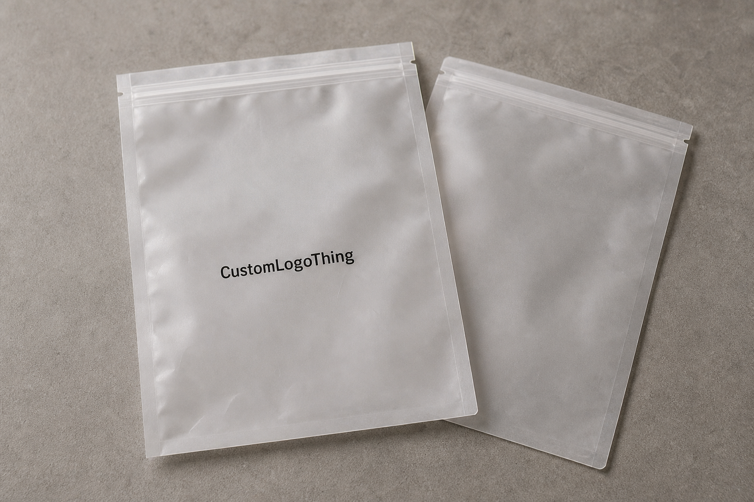 Frosted Zipper Bags Custom Sample Cost: Get a Quote