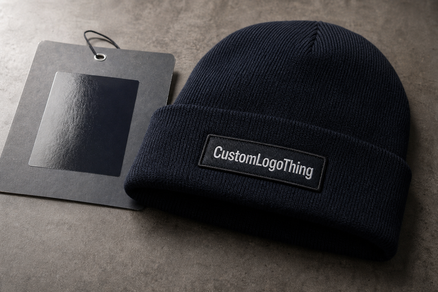 Custom Logo Patch Beanies Bulk Order for Teams & Staff