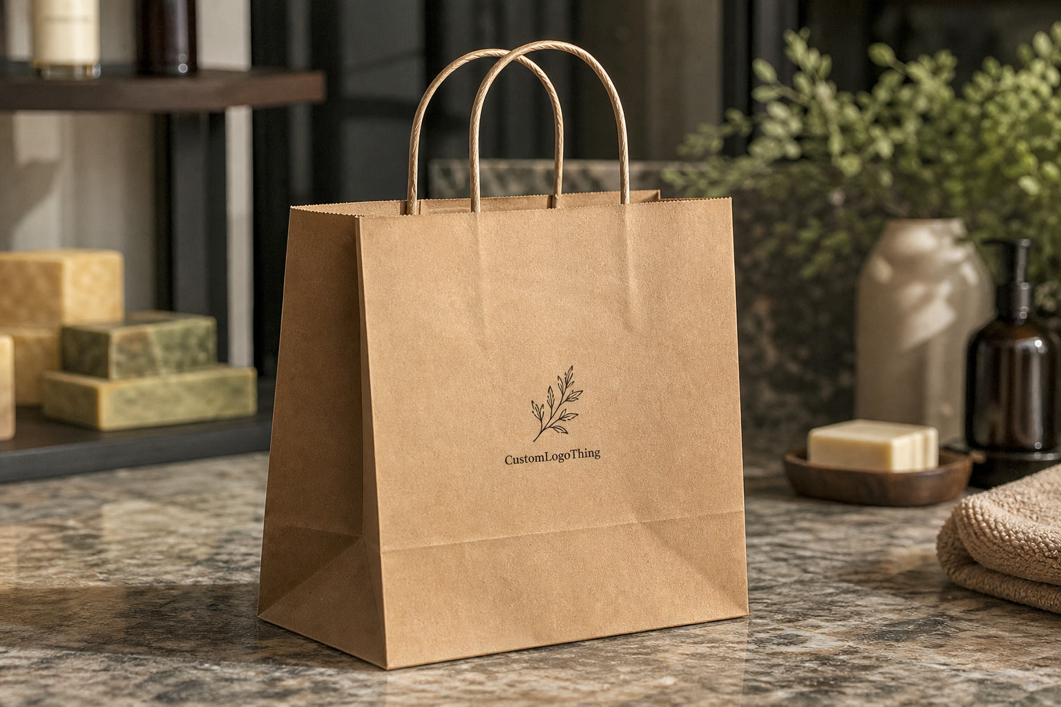 Custom Logo Kraft Bags for Soap Brands: Buyer's Guide