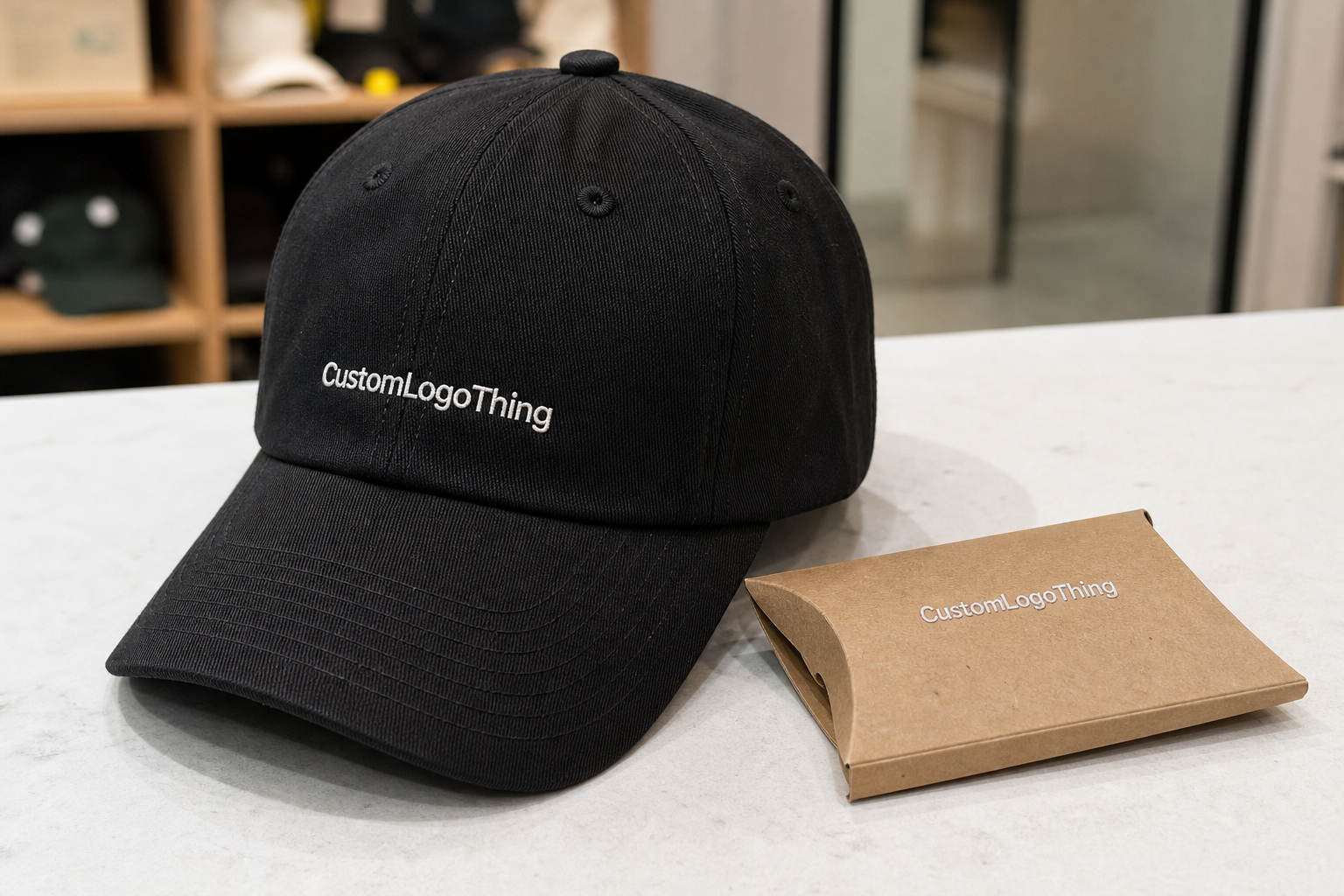 Order Logo Patches for Ecommerce Brands on Caps and Hats