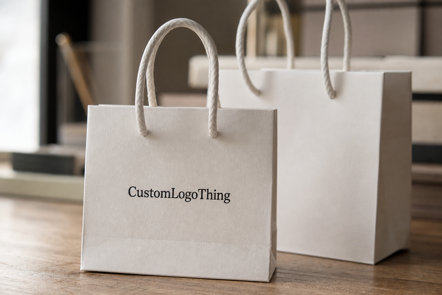 Boutique Paper Bags for Jewelry Brands: What Actually Changes - CustomLogoThing packaging example