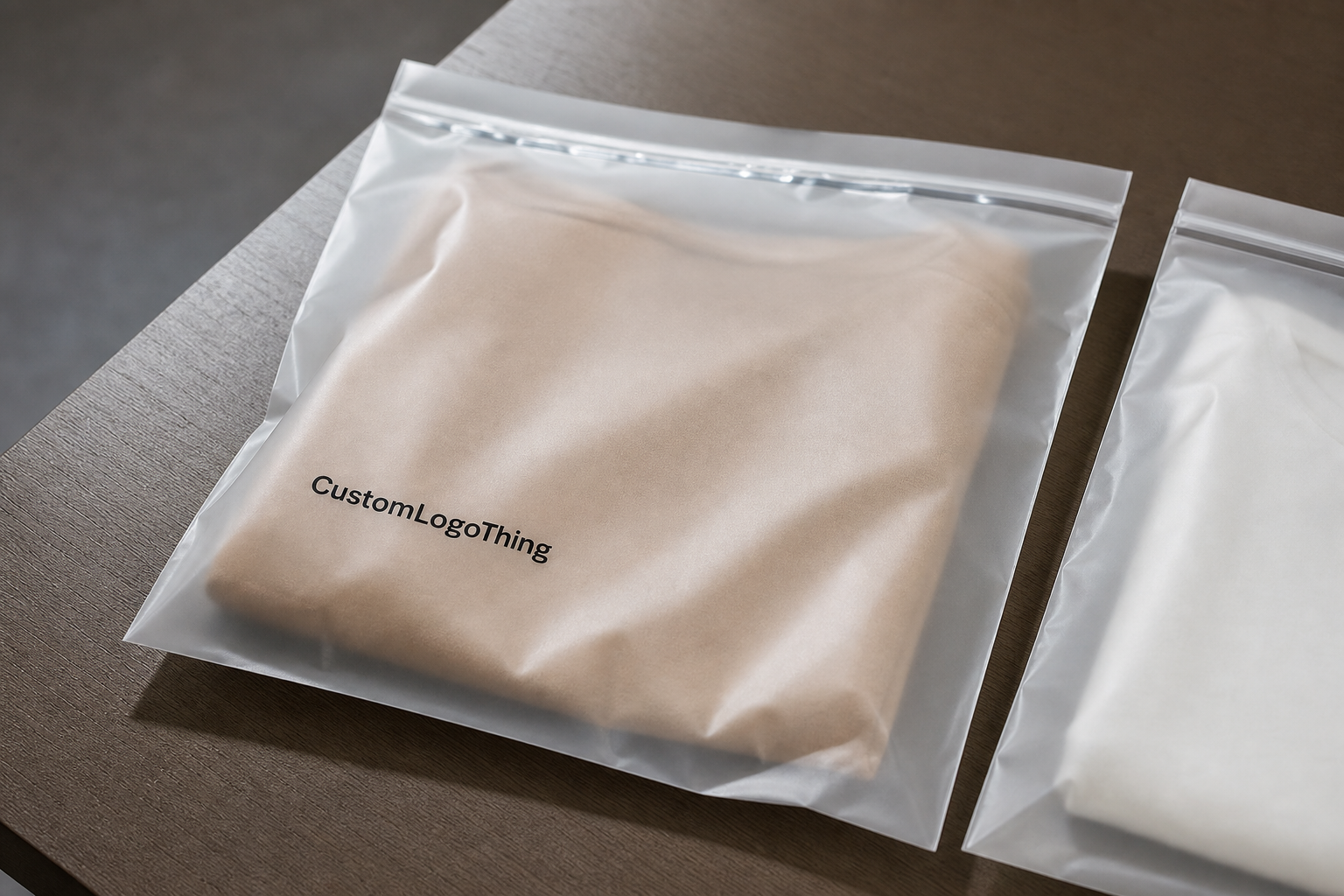 Buy Frosted Zipper Bags at the Right Minimum Quantity