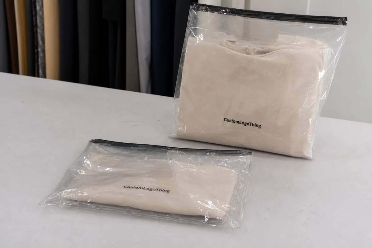 Order PVC Zipper Garment Bags for Small-Batch Runs