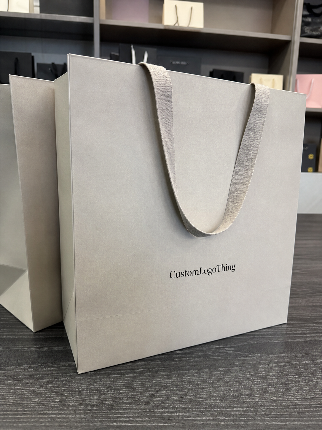 Buy Custom Matte Laminated Paper Bags for Boutiques