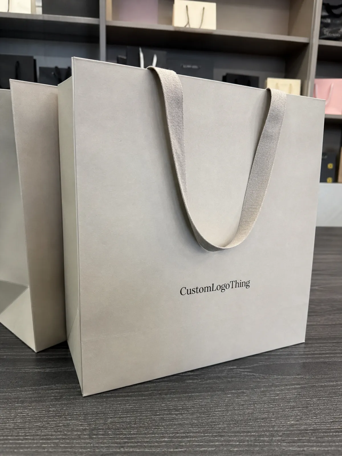 Buy Custom Matte Laminated Paper Bags for Boutiques