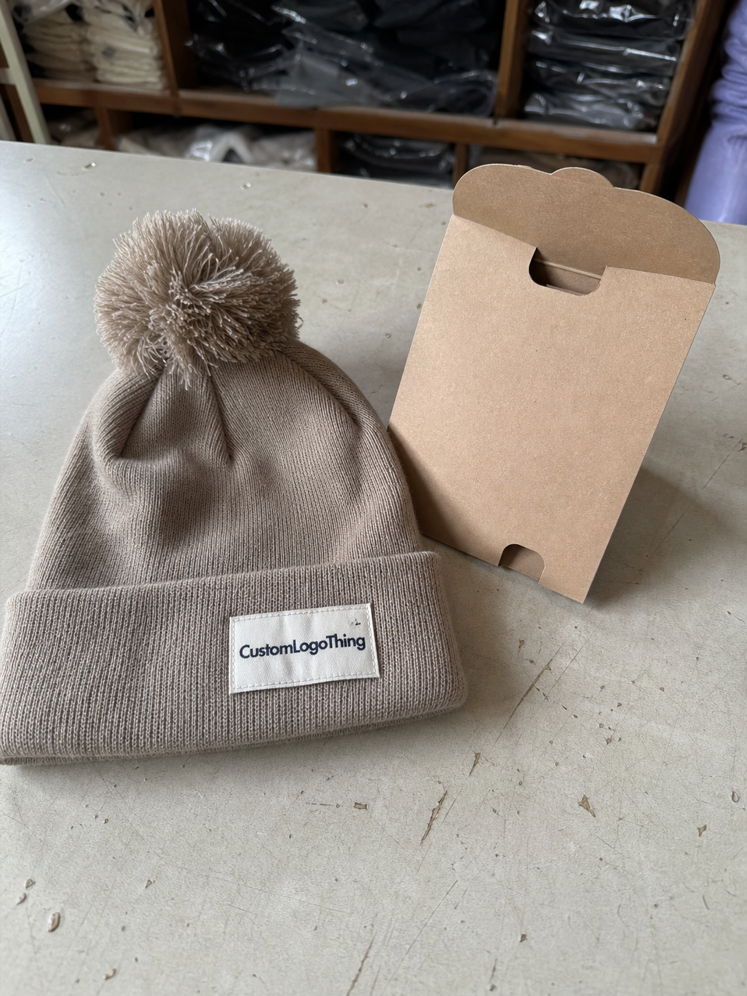 Custom Pom Pom Beanies for Boutique Gift Sets That Sell