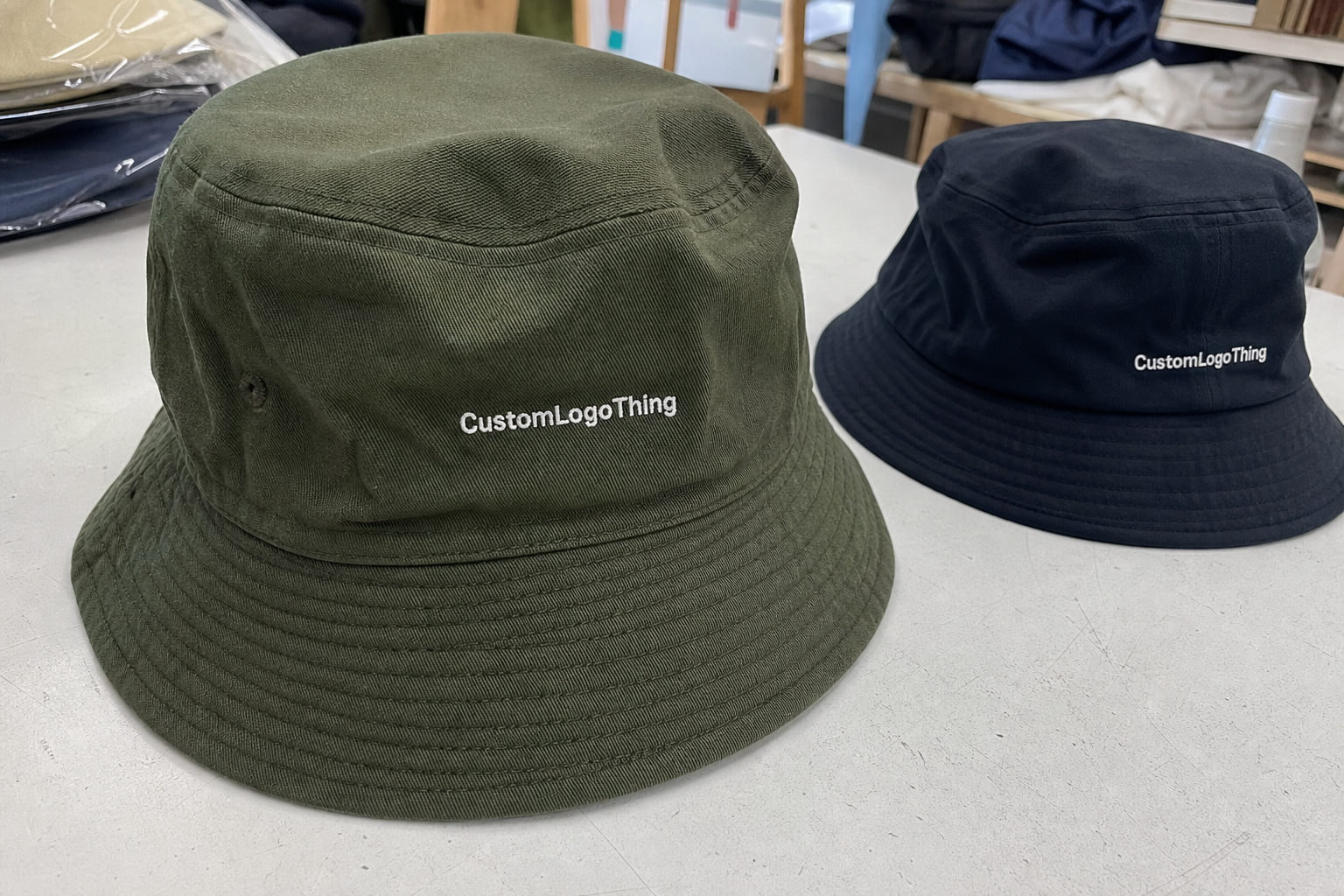 Bucket Hats Logo Placement Guide for Event Sponsors to Order