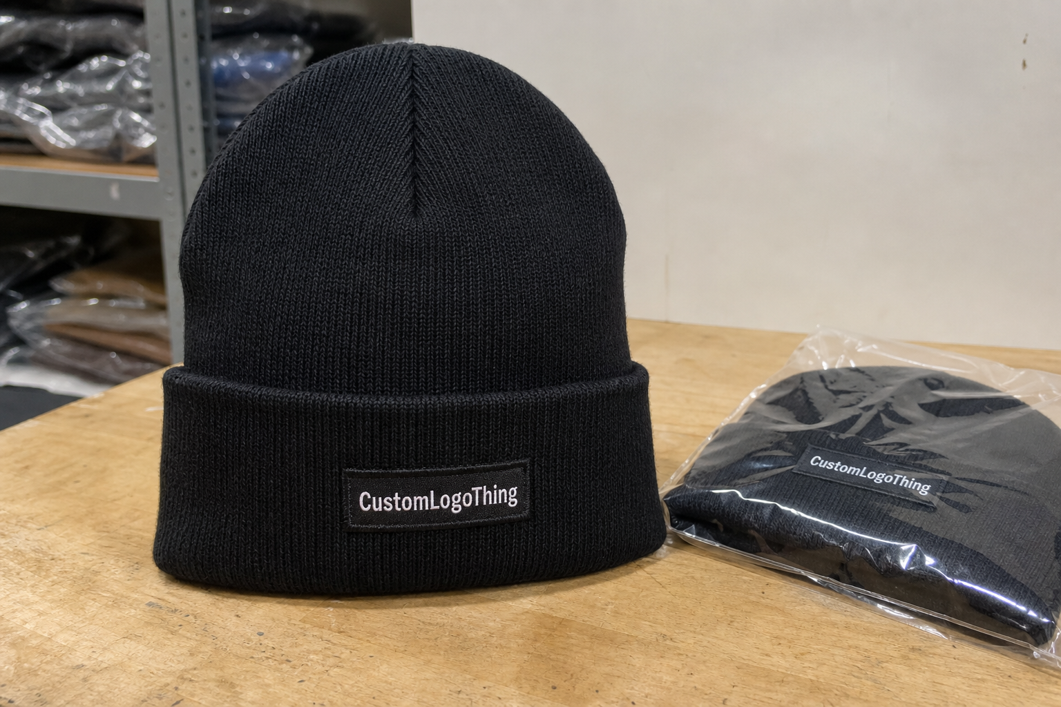 Custom Logo Patch Beanies for Event Merch Tables That Sell