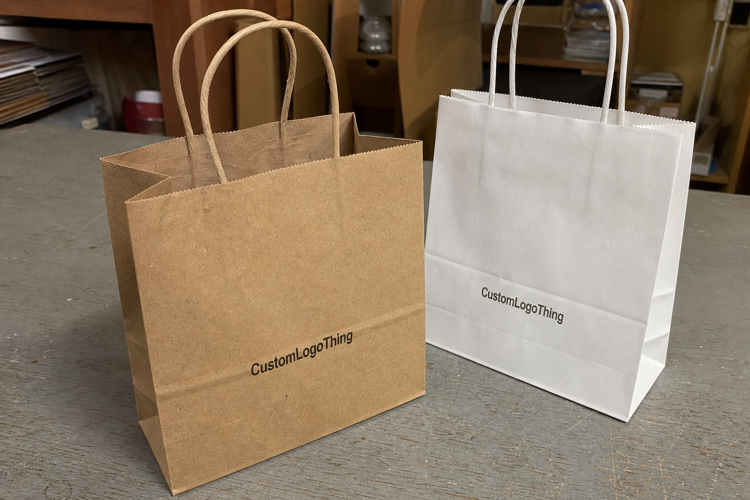 Small Retail Paper Bags Unit Cost Breakdown for Buyers