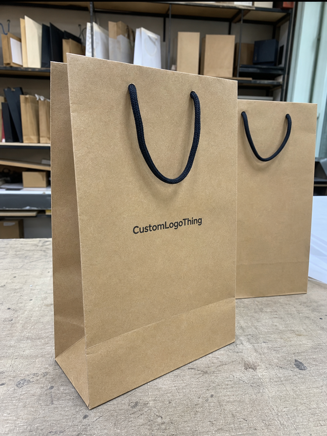 Custom Clothing Store Paper Bags Bulk Order for Stores