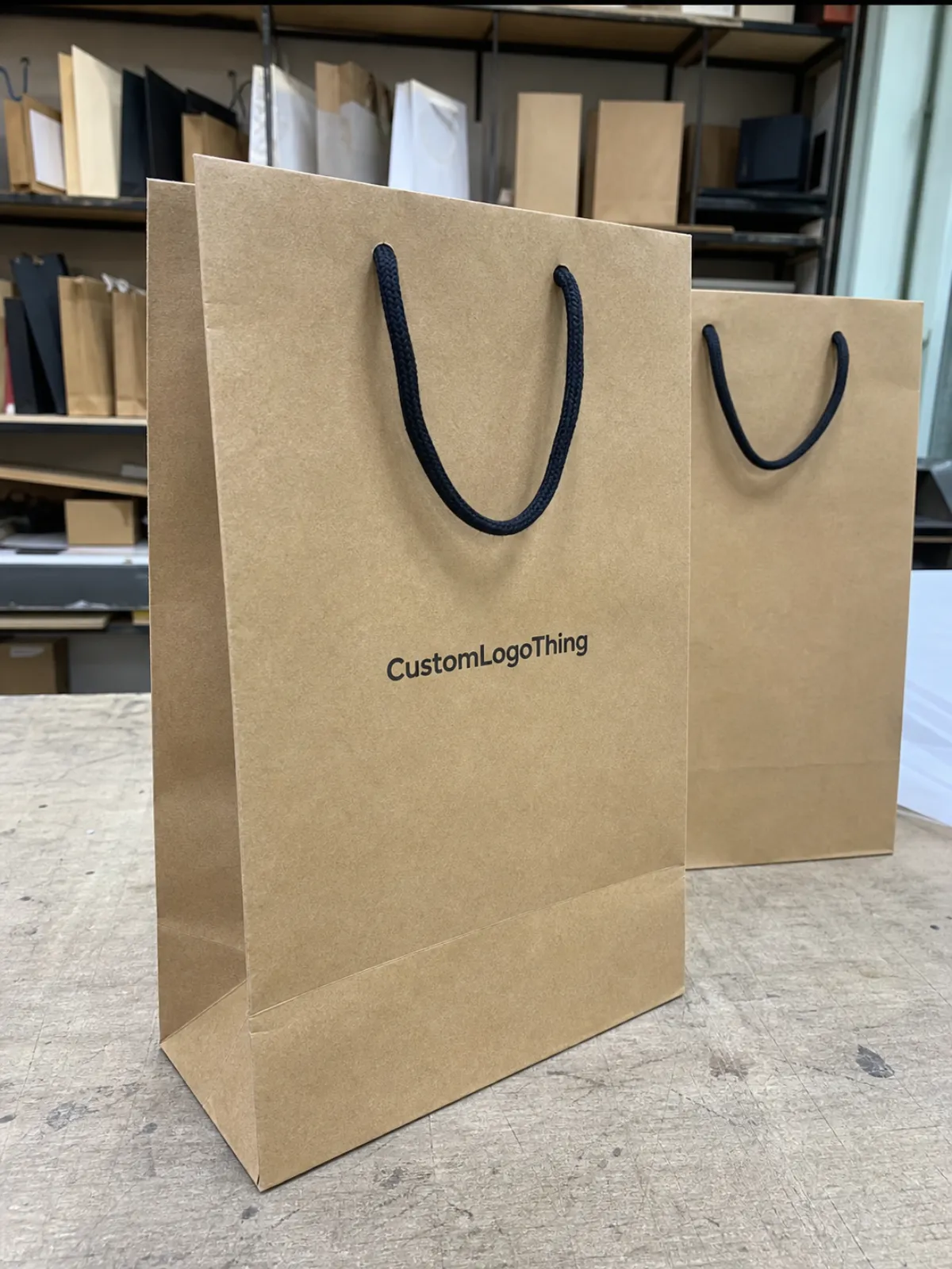 Custom Clothing Store Paper Bags Bulk Order for Stores
