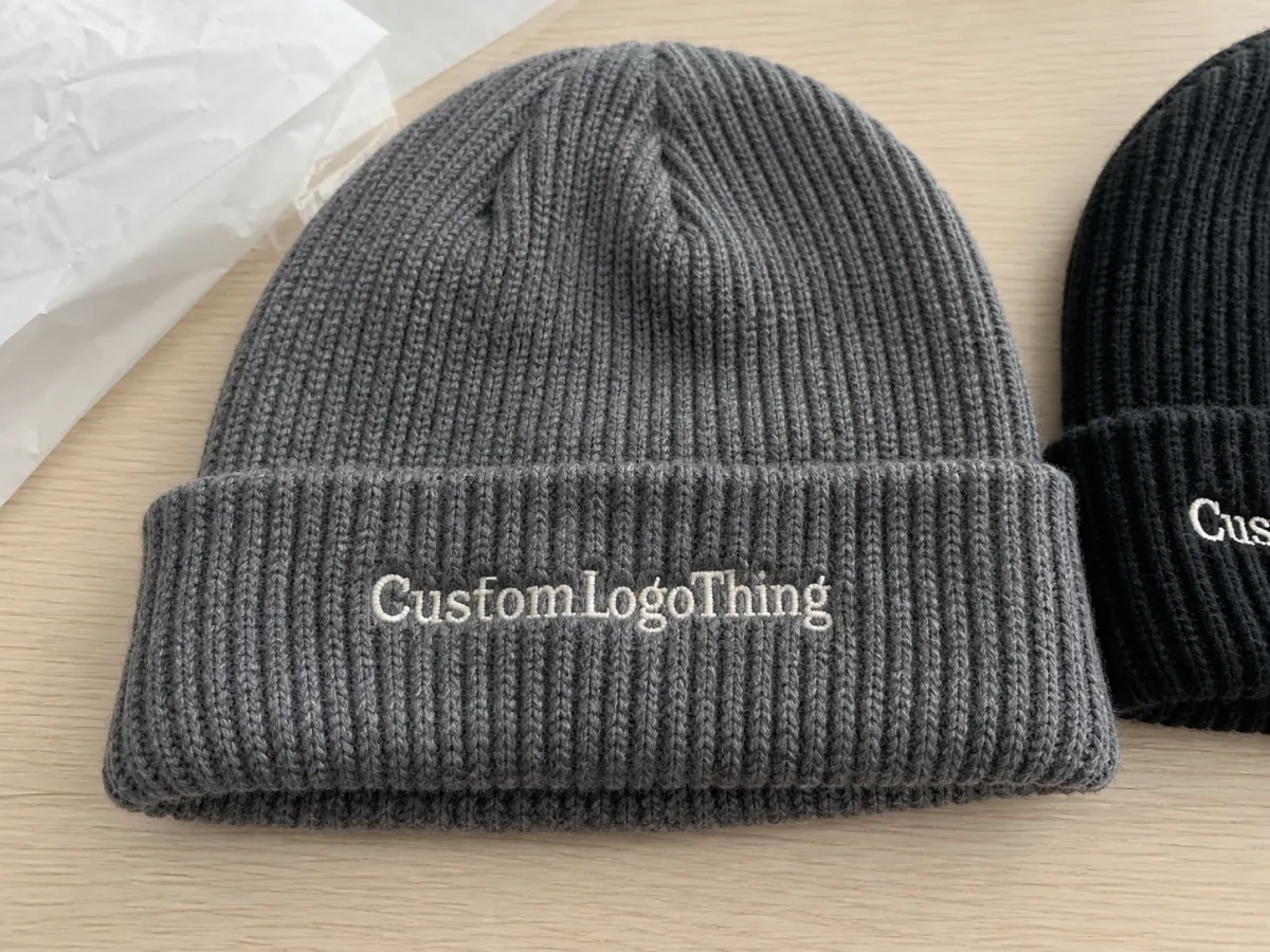 Ribbed Winter Hats Print Method Comparison for Buyers