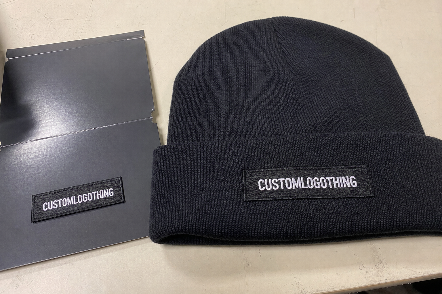 Retail Merch Beanies Artwork File Setup for Bulk Orders