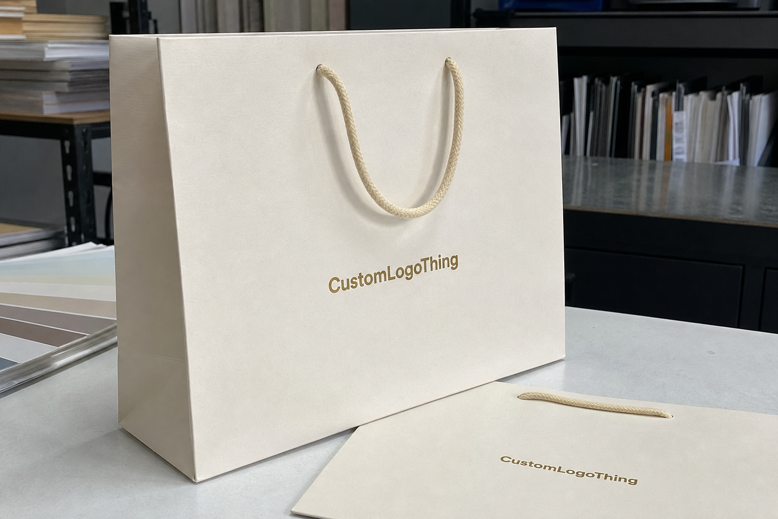 Vitamin Brand Paper Shopping Bags Material Guide for Buyers