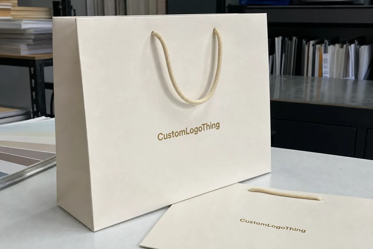 Vitamin Brand Paper Shopping Bags Material Guide for Buyers