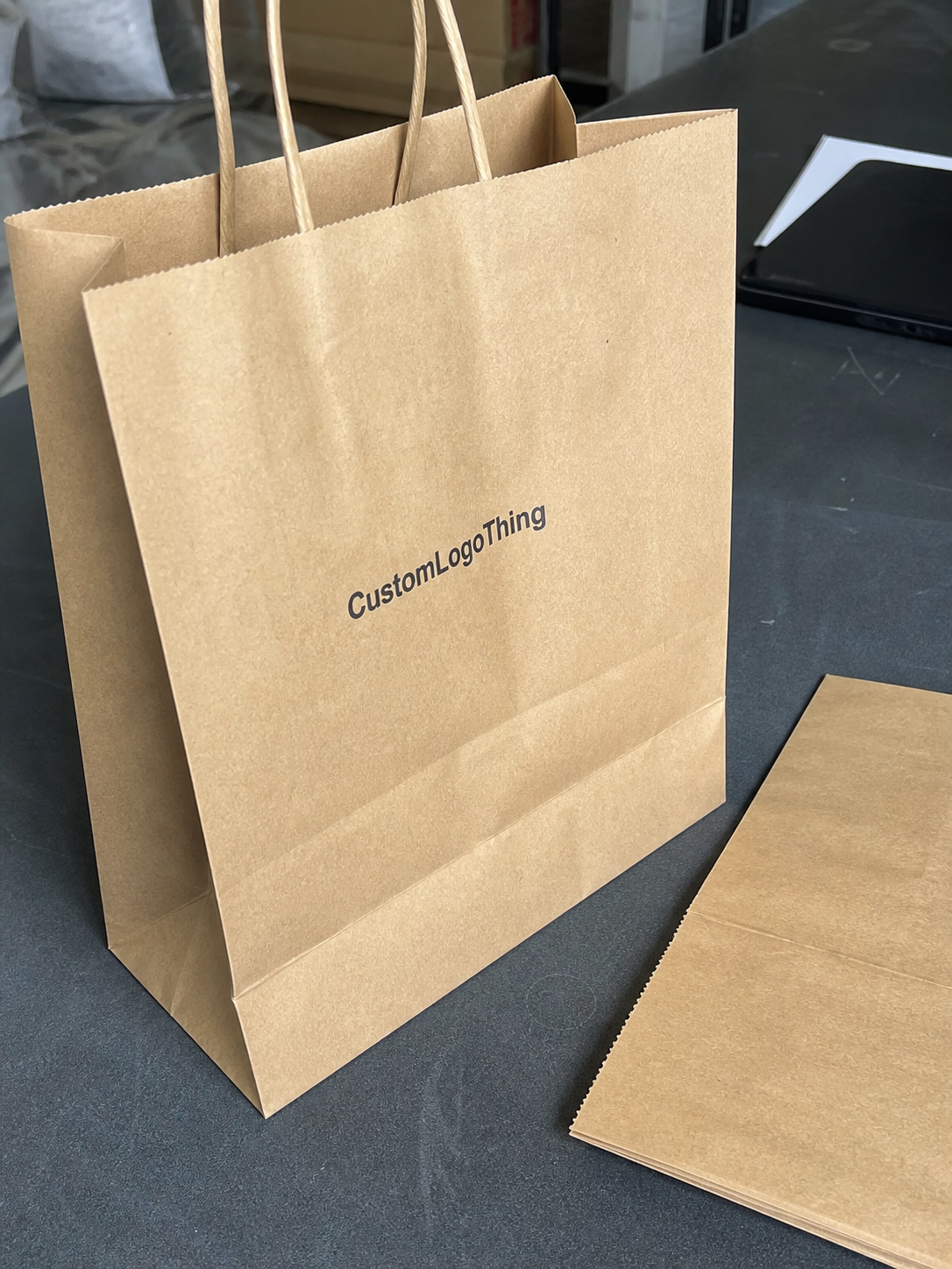 Order Branded Kraft Paper Bags for Ecommerce Orders