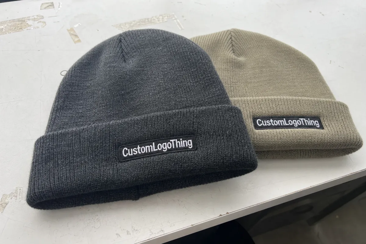 Beanies with Branded Logo Patches: Order Them Right