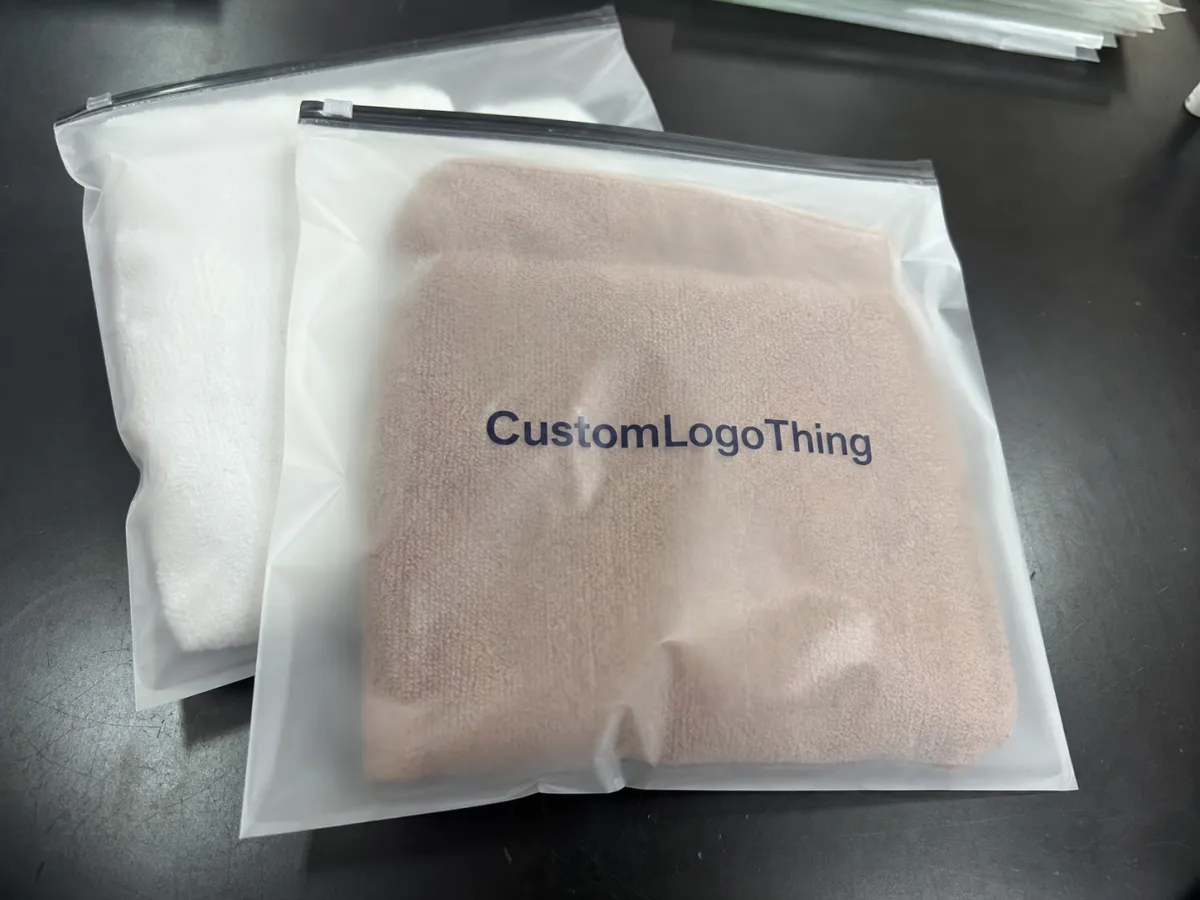 Hotel Retail Frosted Zipper Plastic Bags Quote Guide