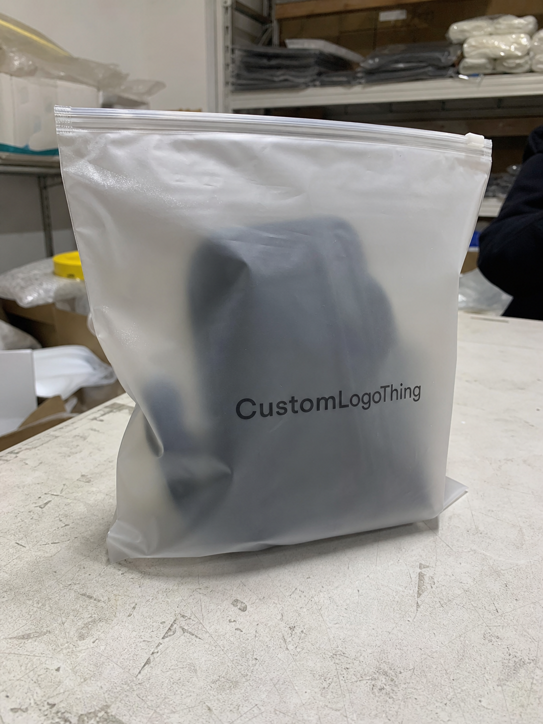 Corporate Gift Frosted Zipper Plastic Bags Quote Guide