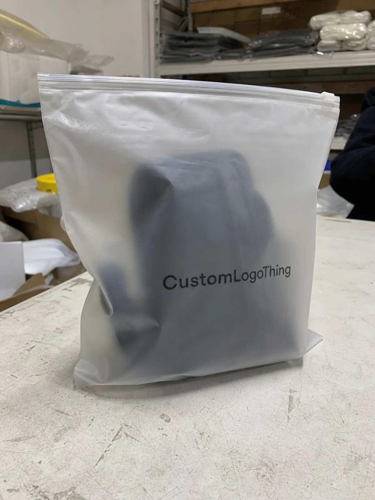 Corporate Gift Frosted Zipper Plastic Bags Quote Guide