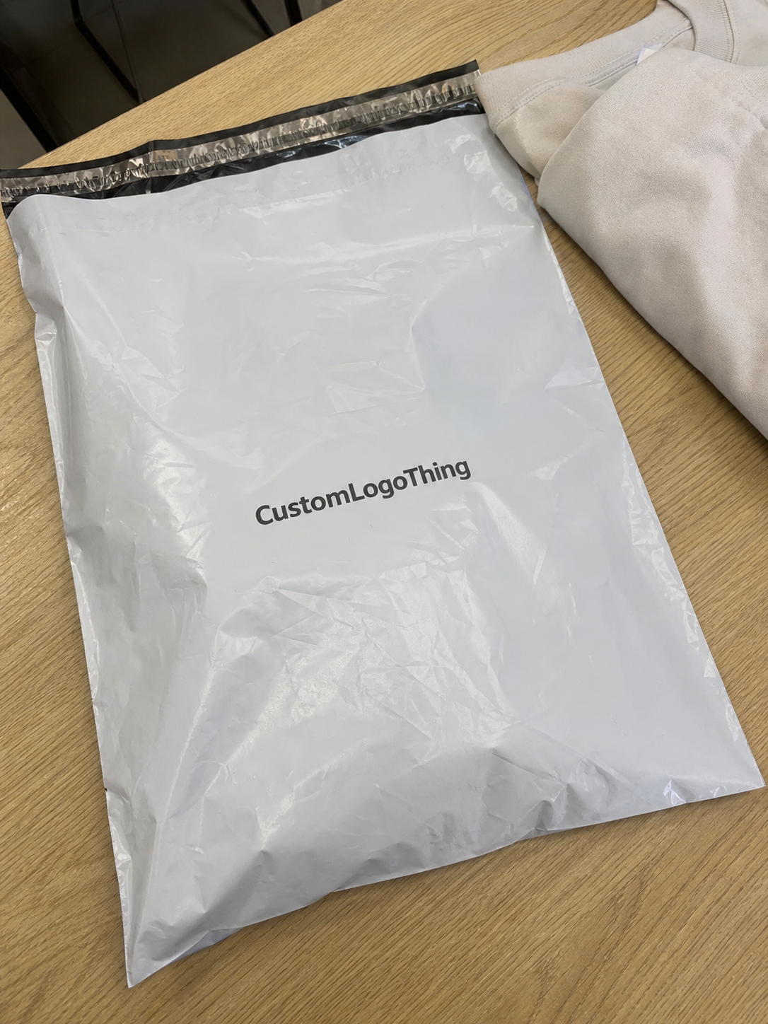 Streetwear Drop Custom Poly Mailer Bags: Wholesale Order