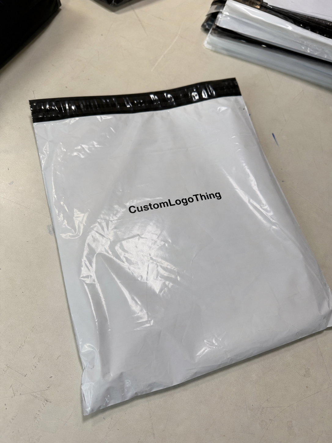 Order Fitness Studio Custom Poly Mailer Bags Material Specs