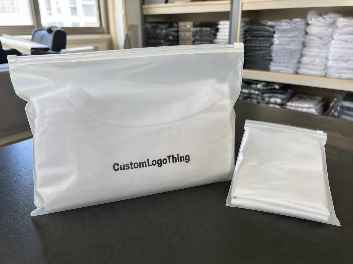 Event Merch Frosted Zipper Bags Wholesale Order Planning