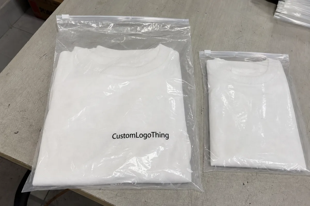 Retail Launch Slider Lock Clothing Bags: Logo Placement Tips