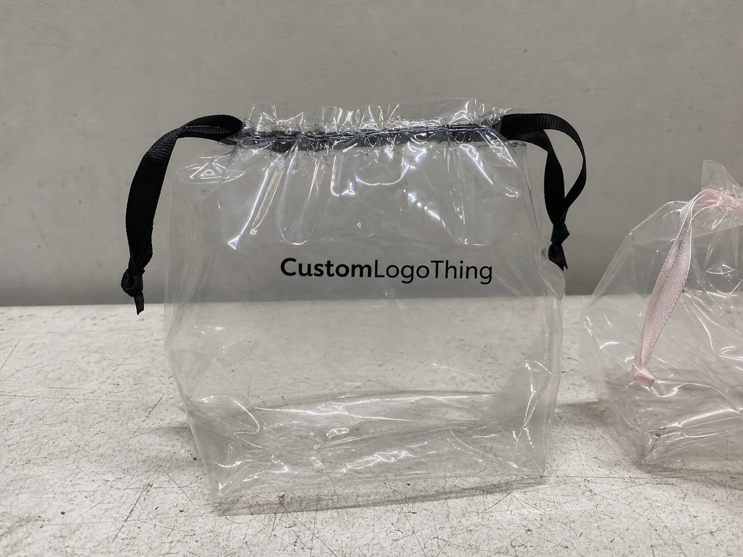 Drawstring Plastic Bags for Cosmetics Fulfillment Specs